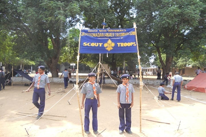 MNU Jayaraj Nadar Higher Secondary School-Scout District Level Judging Competition