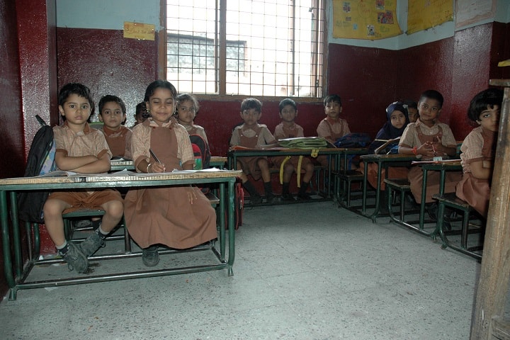 Lohias Little Angels High School-LKG Students Class Room