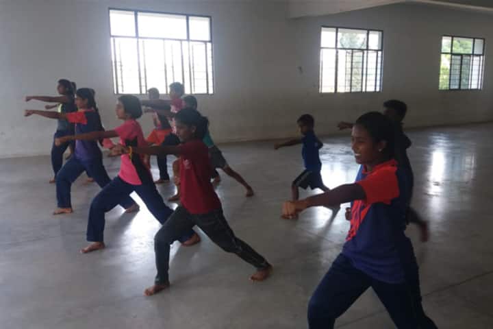 Dr PGV Residentail Co Educational School-Karate