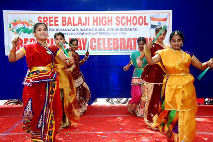 Sree Balaji High School-Group Dance