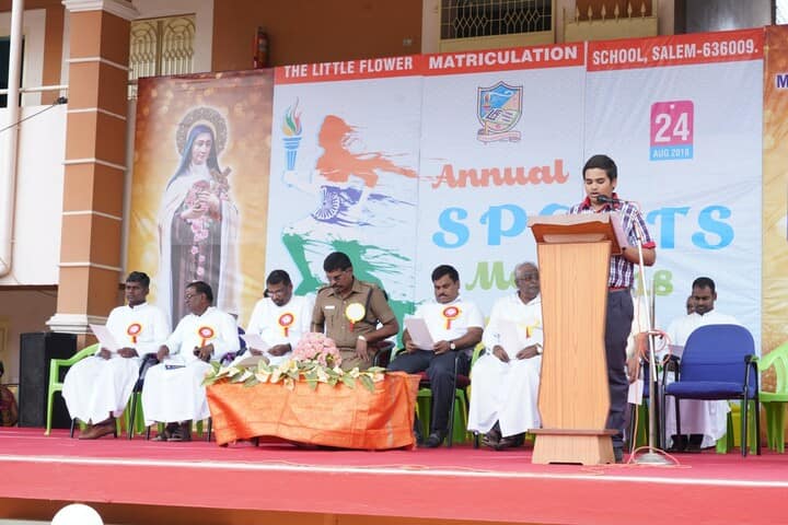 Little Flower Matriculation School-Speech
