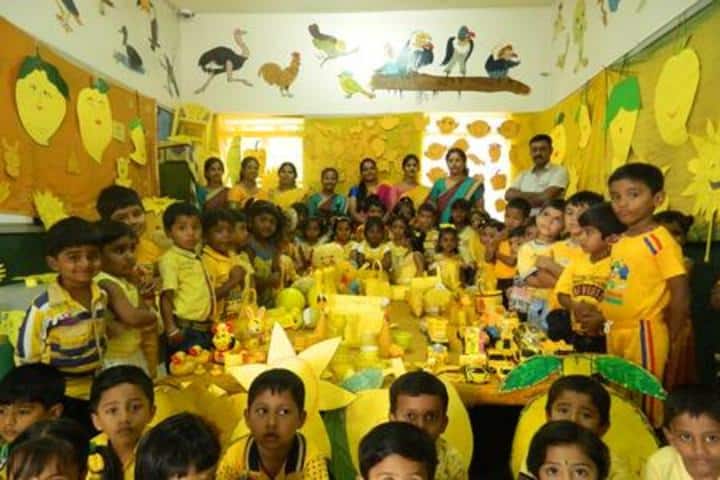 Sri Paramahamsa Vidyaniketana school-Yellow Day