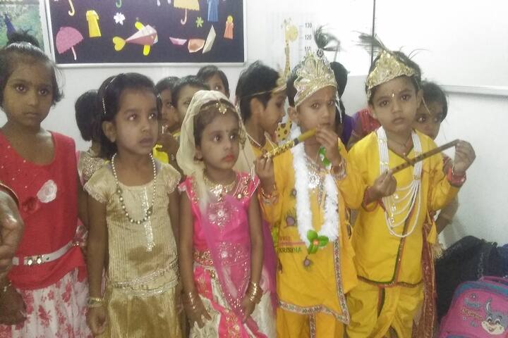 Bharti Vidya Mandir Higher Secondary School-Janmastami Celebration