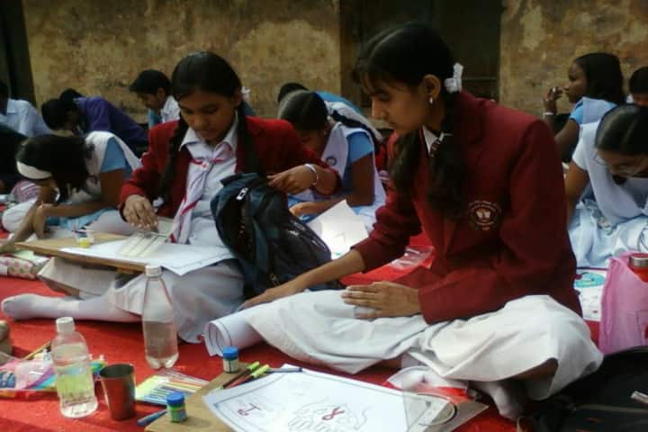 Jyoti Higher Secondary-Painting activity