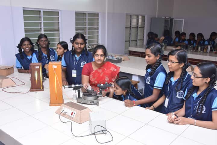Amudham Matriculation Higher Secondary School-Physics Lab