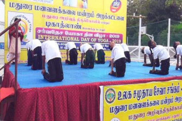 Indira Gandhi Memorial Matriculation Higher Secondary School-Yoga