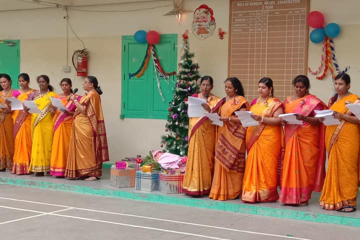 GRG Matriculation Higher Secondary School-Christmas Celebration