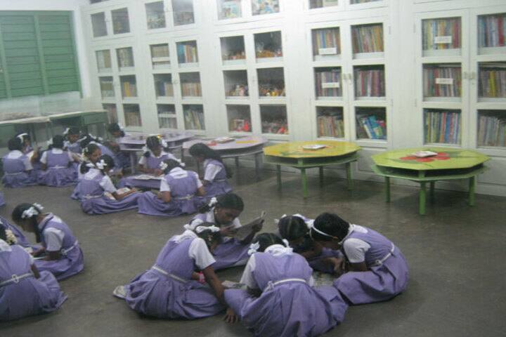 PSGR Krishnammal Higher Secondary School for Girls-Library