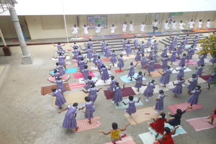 PSGR Krishnammal Higher Secondary School for Girls-Yoga