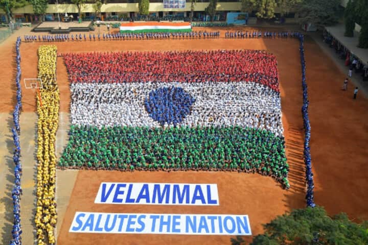 Velammal Matriculation Higher Secondary School-Independence Day