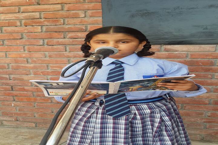 Diamond International Public School-Speech