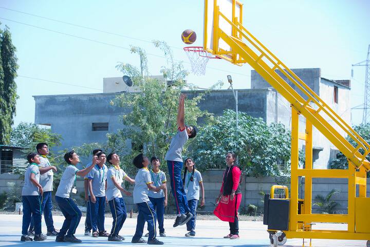 Delhi Public World School-Basket Ball Court