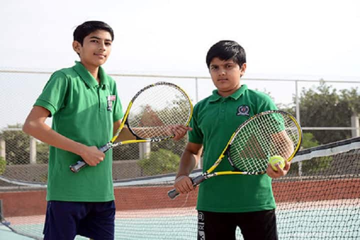 Delhi Public World School-Lawn Tennis