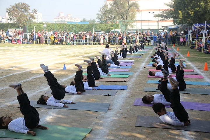 Kunskapsskolan Lucknow-Yoga
