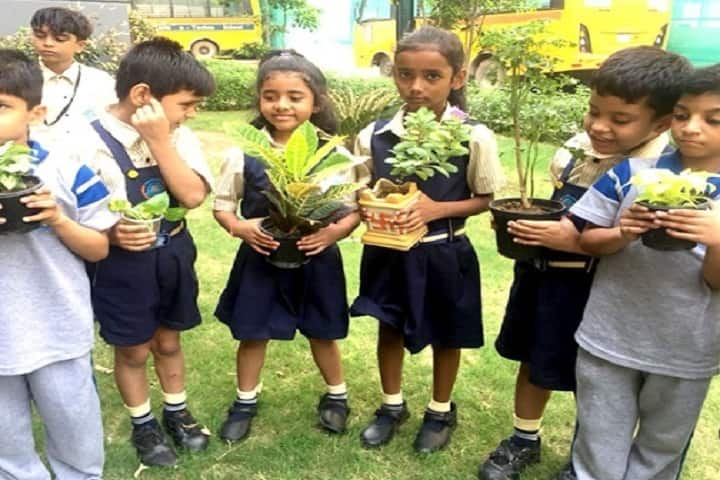 Narayana e Techno School-Tree Plantation