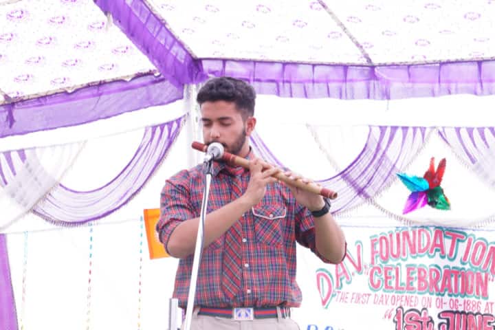 DAV Senior Secondary Public School-Flute Event