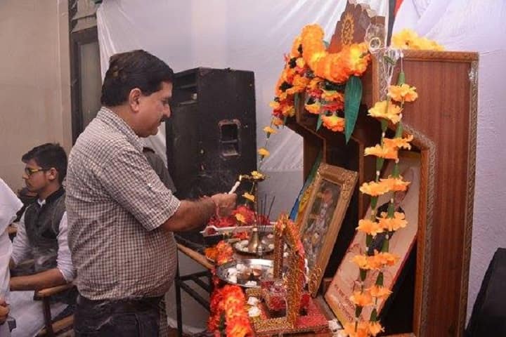 Deepmala Pagarani Sanskar Public School-Lighting The Lamp