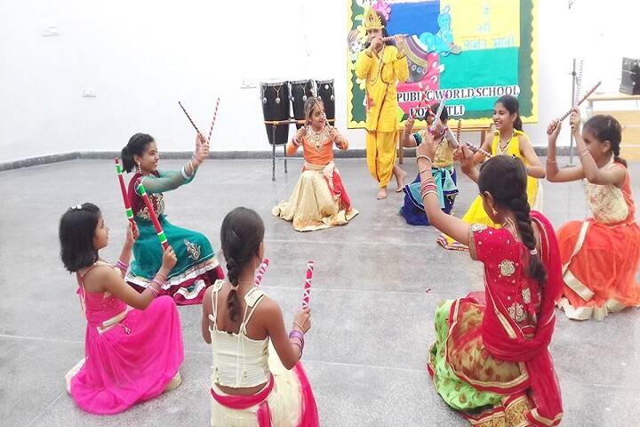 Delhi Public World School-Festival Celebration