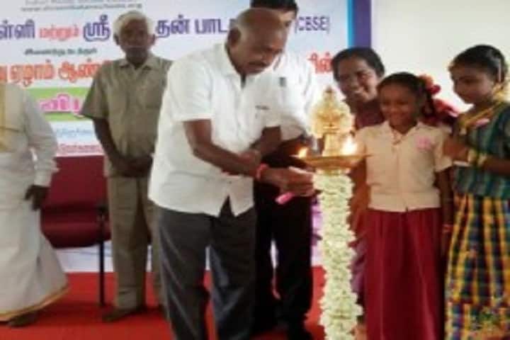 Shree Niketan Matric Higher Secondary School-Lighting The Lamp