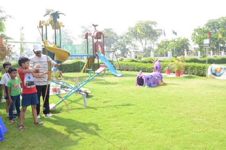 Seth M R Jaipuria School-Play Ground