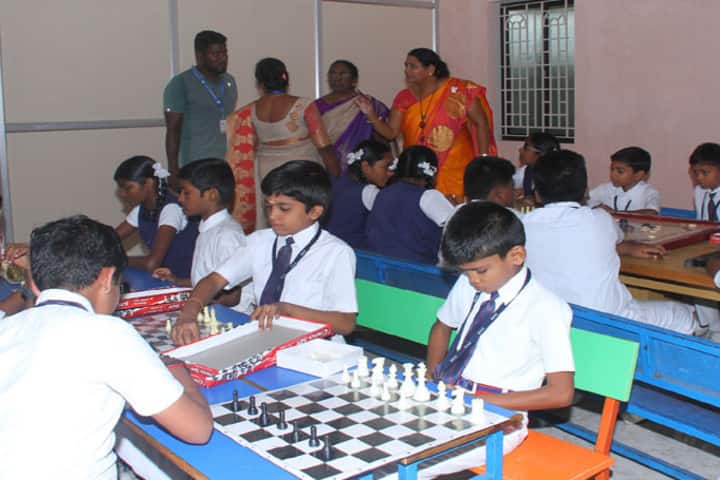Dwarkesh Vidhyashram CBSE School-Chess Competition