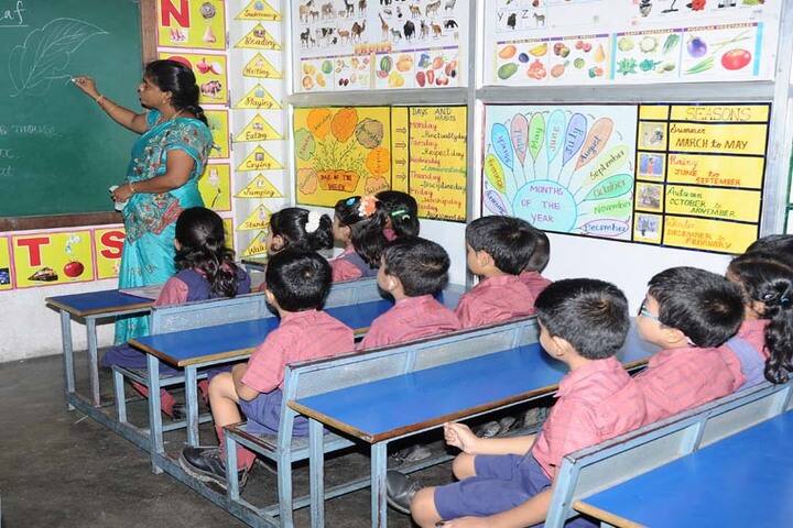 Dwarkesh Vidhyashram CBSE School-Classroom