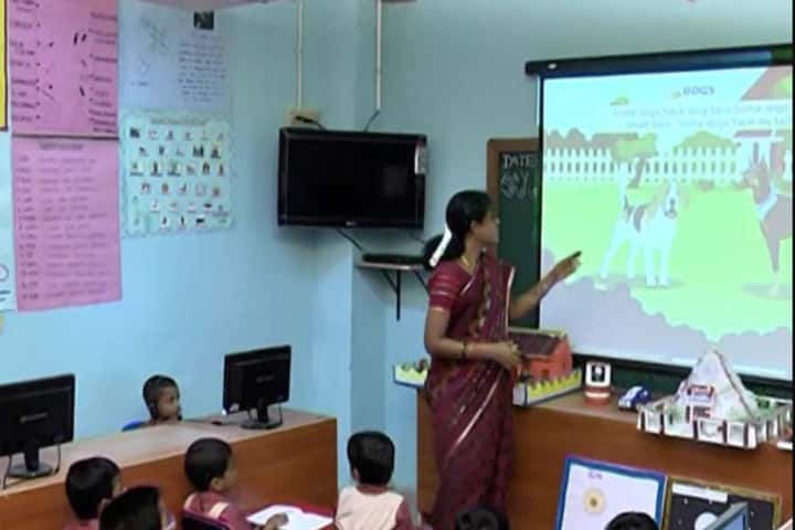 Dwarkesh Vidhyashram CBSE School-Smart Classroom