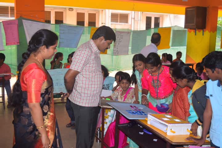 Vijayam Junior College-School Exhibition