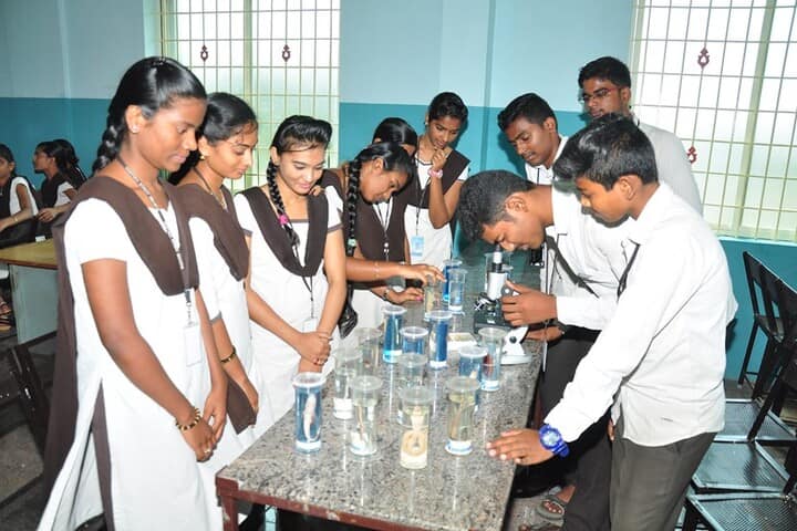 Vijayam Junior College-Zoology Lab