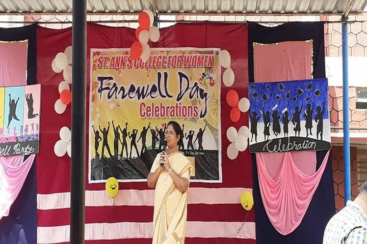 St Anns College for Women-Farewell Day