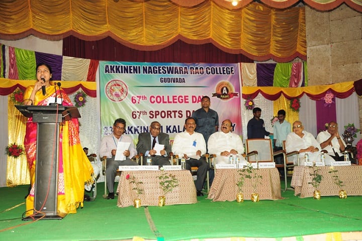 Akkineni Nageswara Rao College-Speech