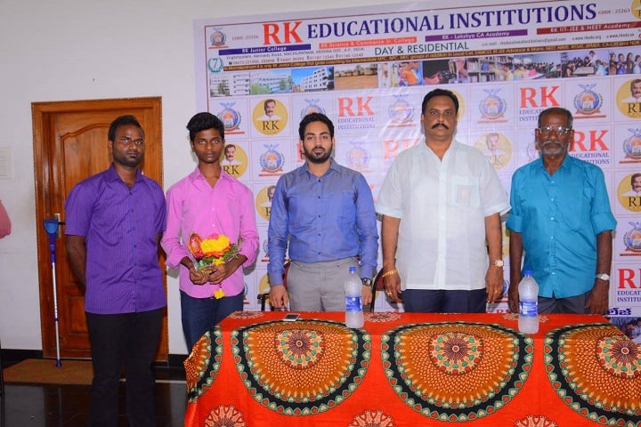 R K Junior College-Press Meet