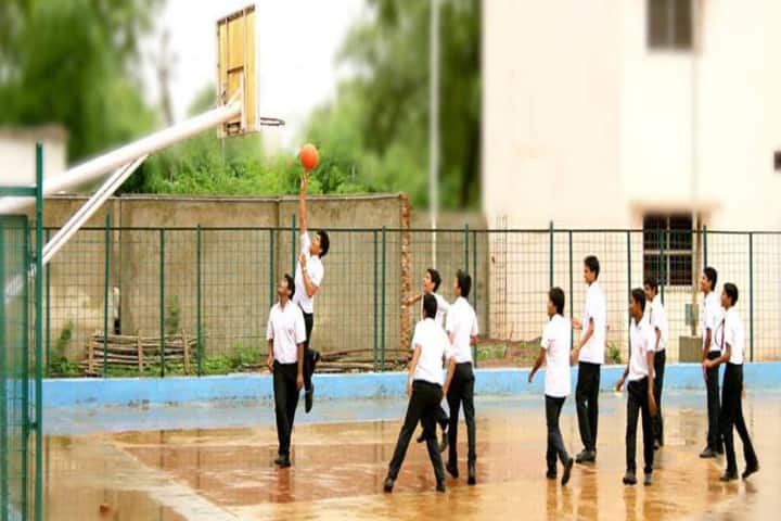 Krishna Public School- Volleyball Area