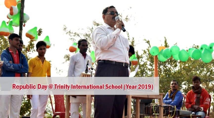 Trinity International School-Republic day celebrations