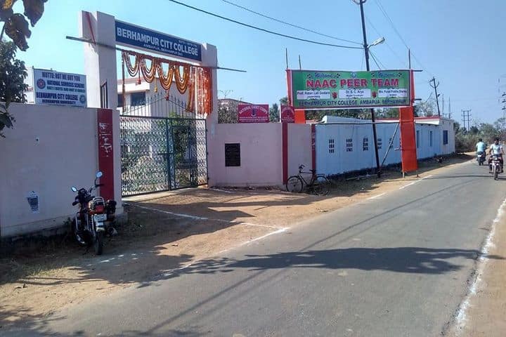 Berhampur City College-Campus Entrance