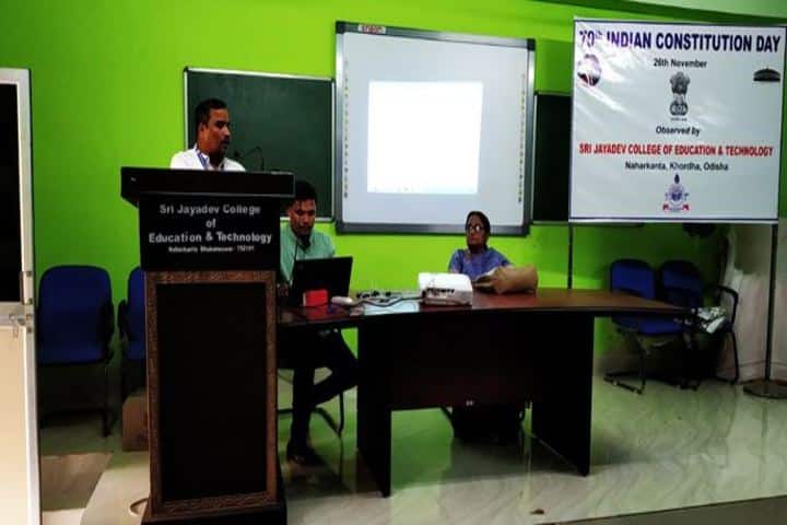 Sri Jayadev College of Education Technology-AV Room