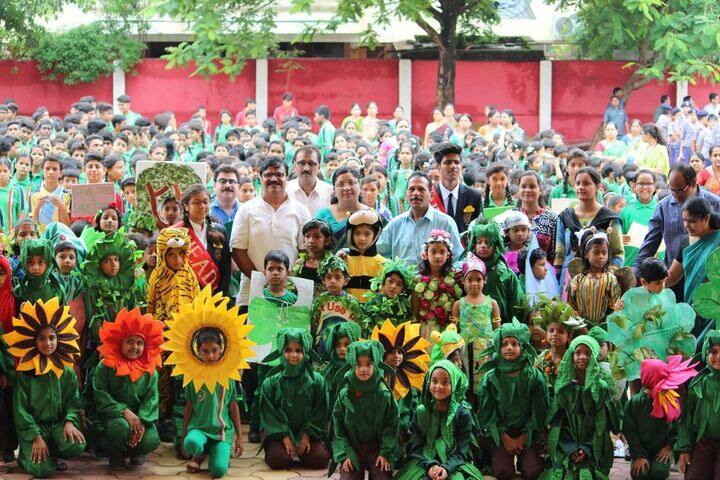 M G M Higher Secondary School-Tree Plantation