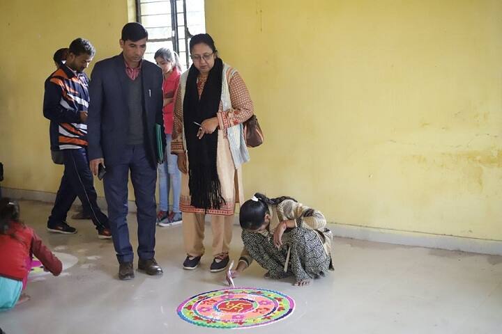 Ganesh Dutt College-Rangoli