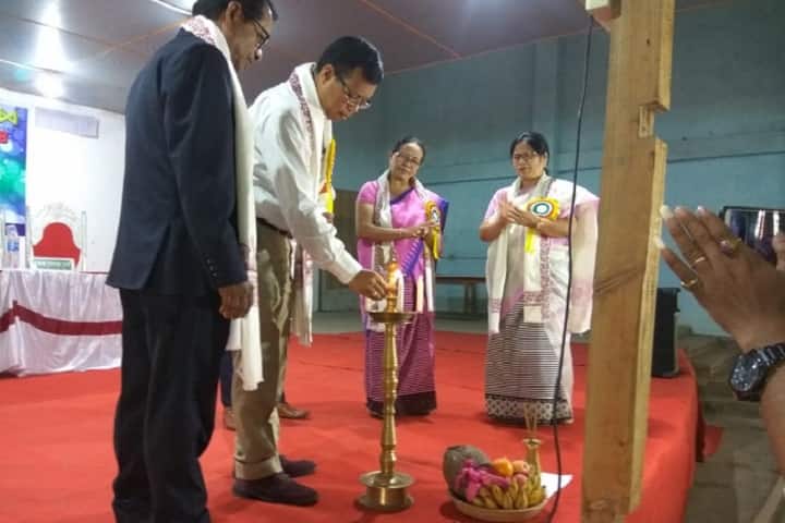 Churachand Higher Secondary School-Lamp Lightning