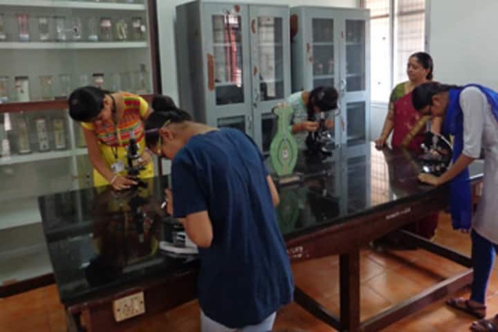 NMKRV Pre University College-Biology Laboratory