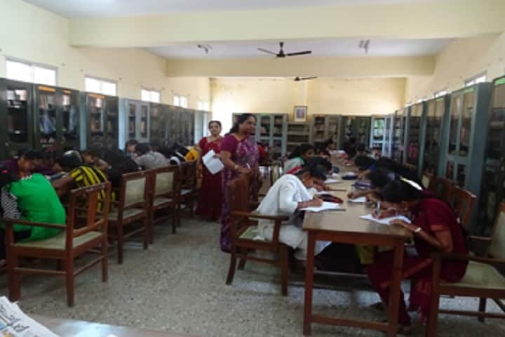 NMKRV Pre University College-Library With Reading Room