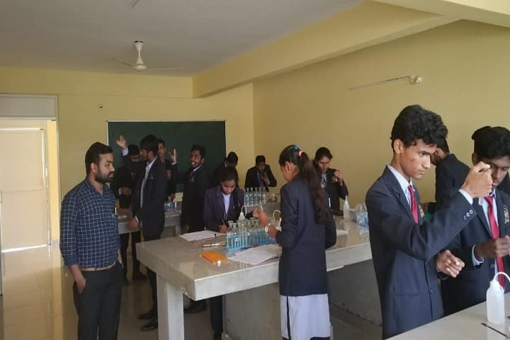 Jnana Mandira Pre University College-Chemistry Laboratory