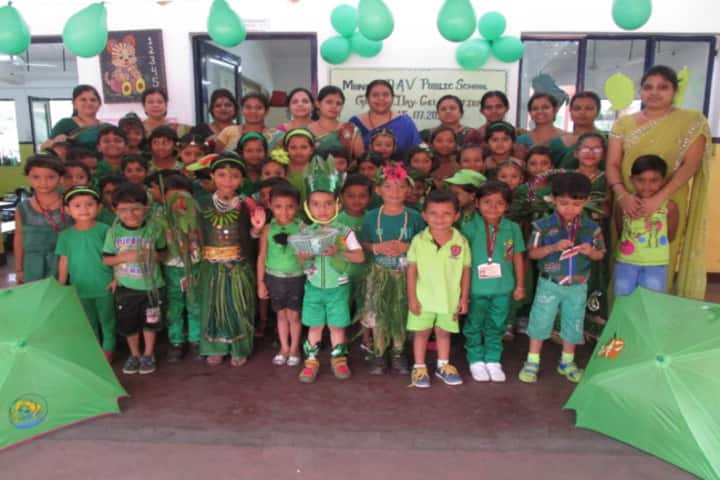 Monnet DAV public school-green day