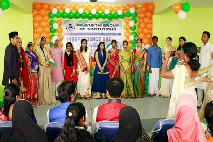 Prayukthi Pre University College-Independance Day Programme