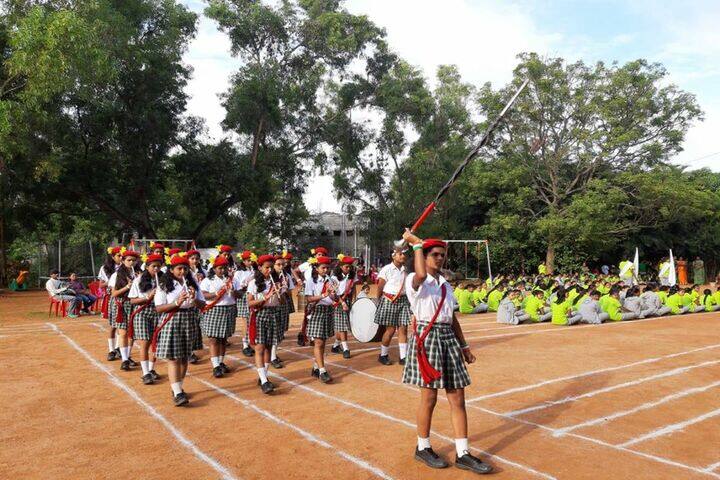 Basava Girls Pre-University College-Band Troop