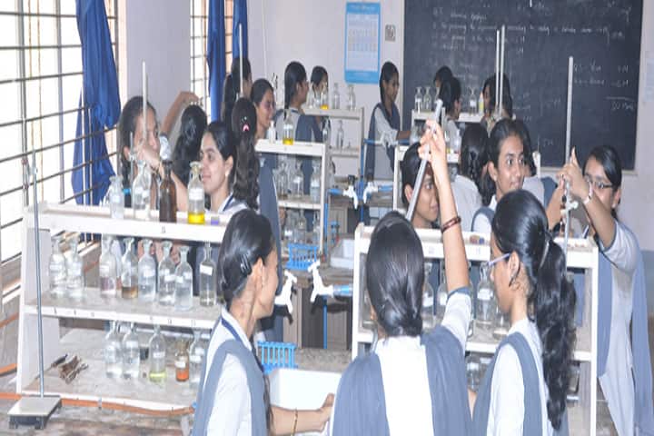 Saraswati Pre University College-Chemistry Laboratory