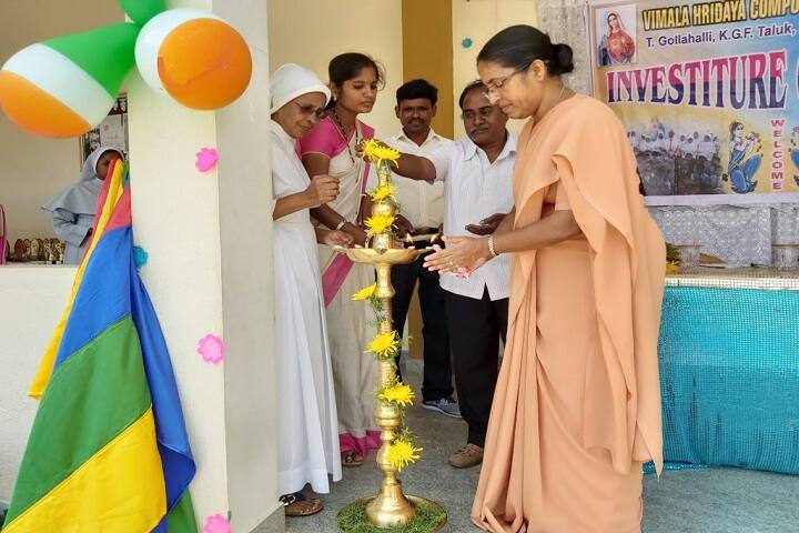 Vimala Hridaya Pre University College-Puja