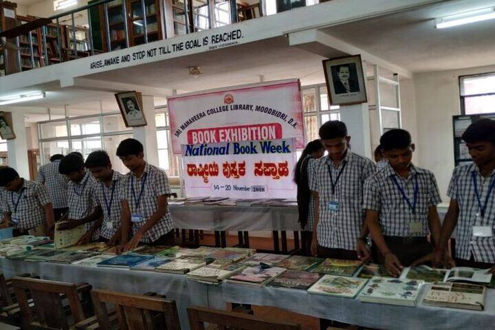 Sri Mahaveera Pre-University College-Book Exhibition