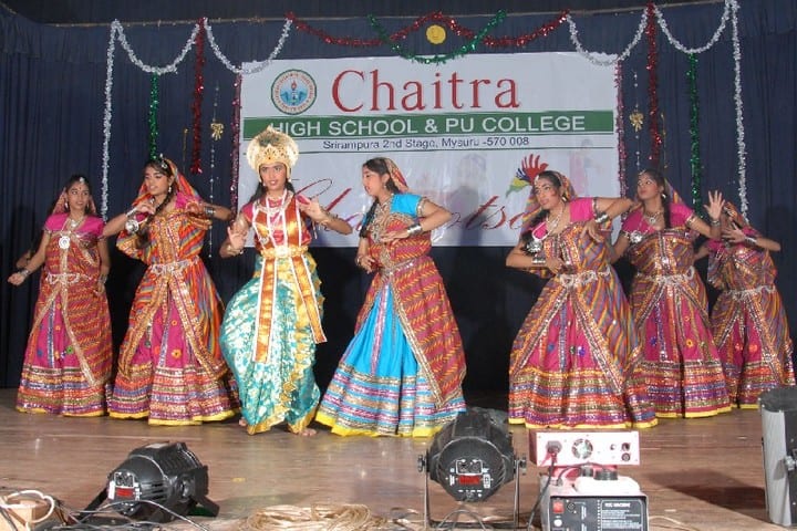 Chaitra Pre-University College-Cultural Dance