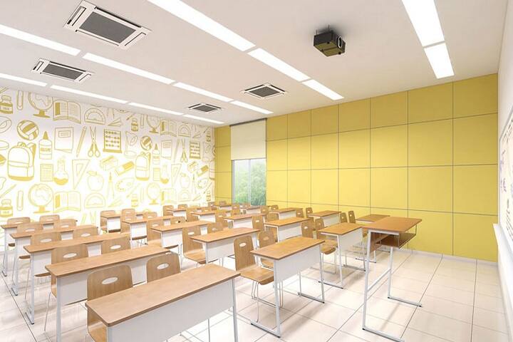 Shakthi Residential Pre University College-Classroom
